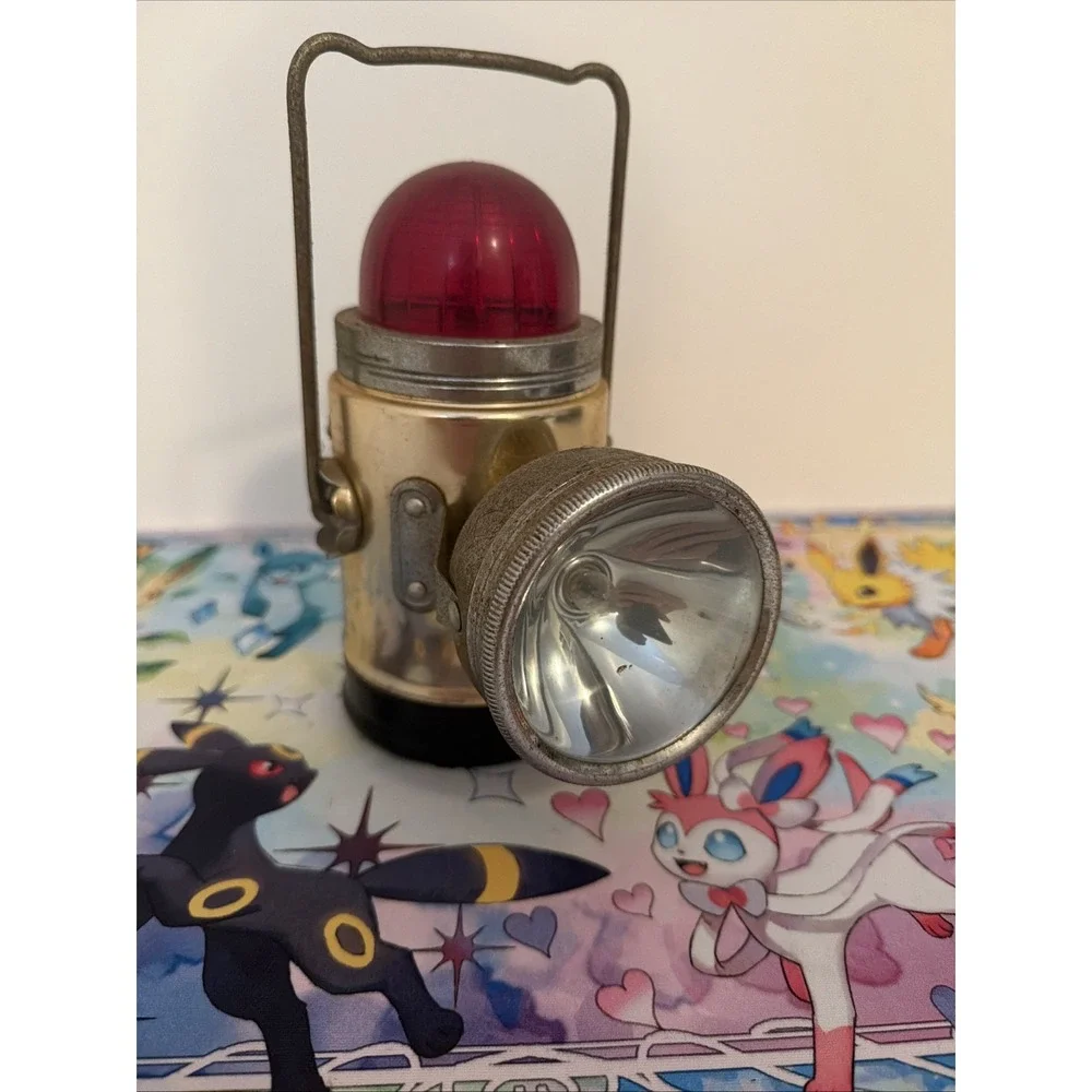 Meyer Vintage Lamp Torch Flashlight for Motoring Camping Automobilia. Untested